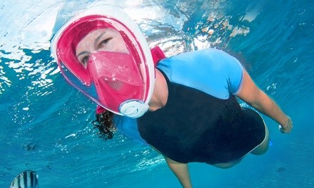 Full Face GoPro-Compatible Snorkel Mask