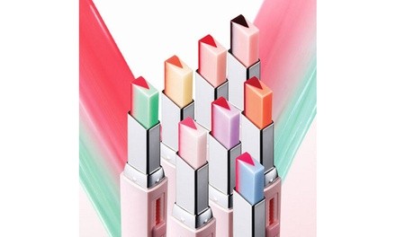 Two-Tone Tint Double-Colored Lipstick