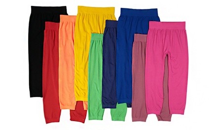 Women's Seamless Capri Leggings (5-Pack)