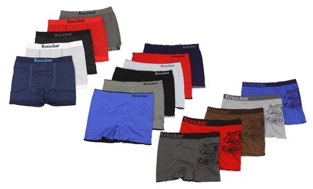 Men's Seamless Boxer Briefs (6-Pack)