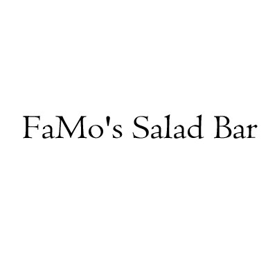 FaMo's Salad Bar