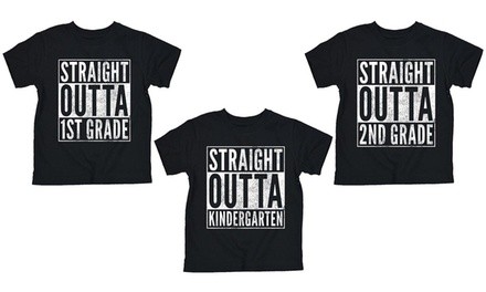 Youth's Straight Outta School Tees 