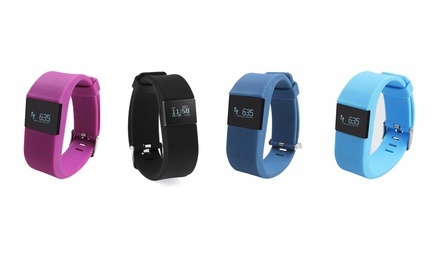 Bluetooth Fitness and Sleep Tracker with LED Display
