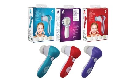 Pursonic 5-in-1 Facial Cleansing Brush and Massager Combo Kit