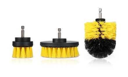 SwissTek Ultimate All Purpose Power Scrubber Cleaning Kit (3-Piece)