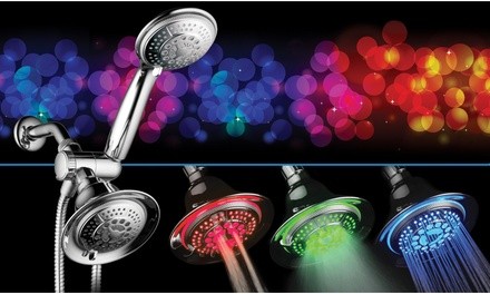 HotelSpa 2-in-1 Combination Shower System with LED Shower Head