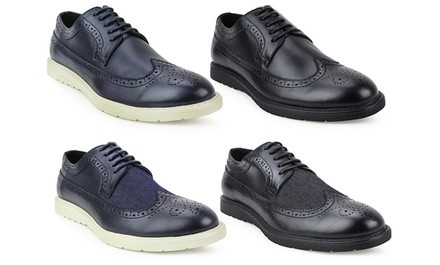 Xray Men's Casual Dress Wingtip Shoes