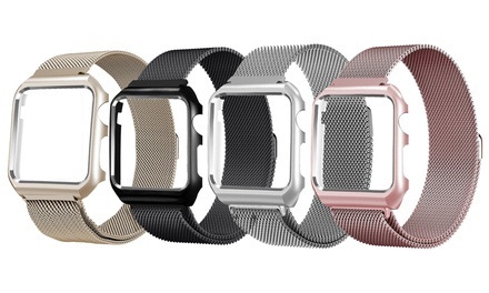 Milanese Loop Mesh Band with Matching Frame for Apple Watch