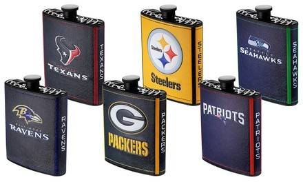 Simran International NFL Plastic Flask (7 Oz.)