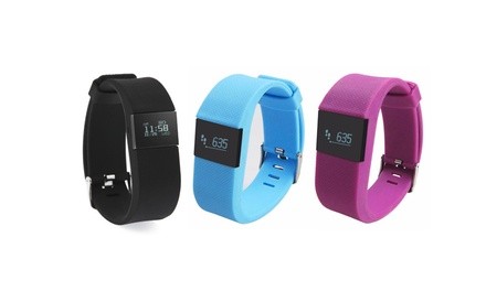 Bluetooth Fitness and Sleep Tracker with LED Display