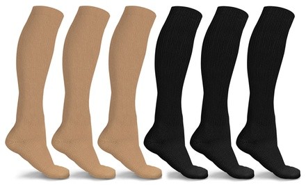 DCF Compression Socks for Men and Women (6-Pack)