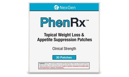 PhenRx Topical Weight Loss and Appetite Suppression Patches (30-Count)