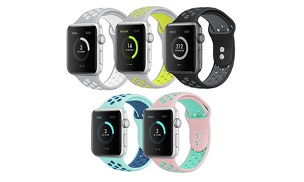 Waloo Breathable Sport Band for Apple Watch Series 1, 2, 3, 4, & 5