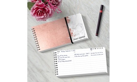 Open-Dated Daily Agenda Planner