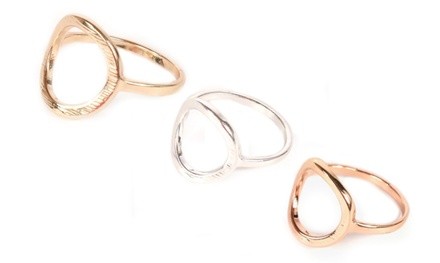 Infinity Circle Ring by Maze Exclusive