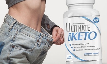 Ultimate Keto BHB Supplement for Weight Loss and Keto Diet Support (60-, 120- or 180-Count)