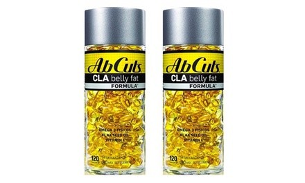 AB Cuts CLA Belly Fat Formula Weight-Loss Capsules (120- or 240-Count)