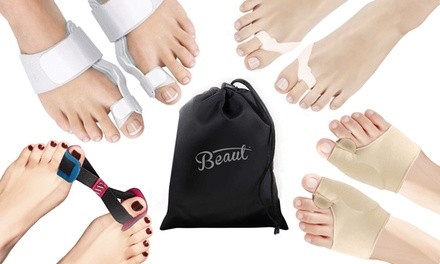 Complete Orthopedic Bunion Corrector and Relief Kit (8-Piece)