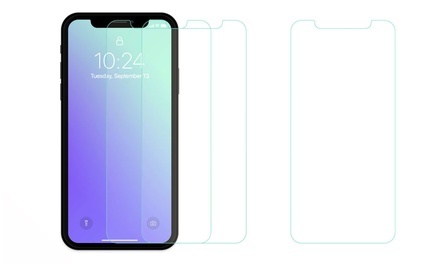 Tempered Glass Screen Protector for iPhone X (1-, 2-, or 3-Pack)