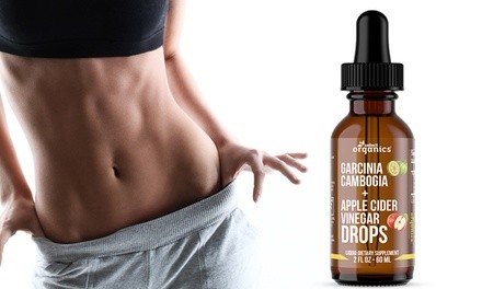 Apple Cider Vinegar w/ Garcinia Cambogia Weight Loss Drops (2 Fl. Oz.)