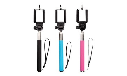 Monopod Extendable Wired Selfie Stick