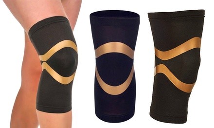 Extreme Fit Copper Compression Knee Sleeve for Men and Women