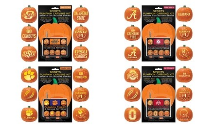 Boelter Brands NCAA Pumpkin Carving Kit (9-Piece)