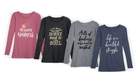 Women's Inspirational Long-Sleeve Shirt