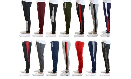 Men's Fleece Slim-Fit Jogger Sweatpants Mystery Deal