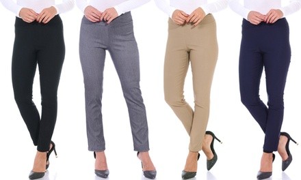 Women's Stretchy Pull On Dress Pants