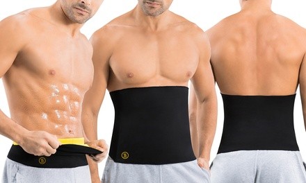 Men's Weight Loss Thermal Waist Trimmer Ab Belt