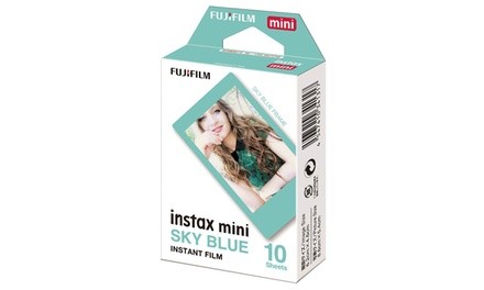 Fujifilm Instax Mini Sky Blue Film (10 Sheets)