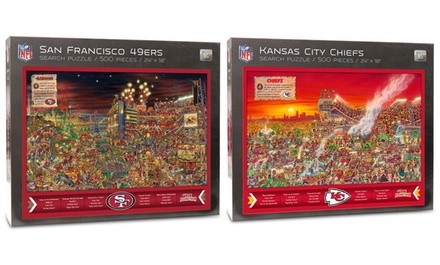 YouTheFan NFL Joe Journeyman 500-Piece Puzzle