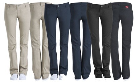 Dickies Girl Women's Classic Work Pants. Multiple Styles Available