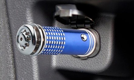 Portable 12V Ionic Car Air Purifier Oxygen Bar