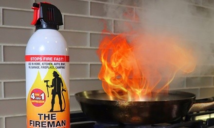 The Fireman Multi-Purpose Fire Extinguishing Suppressant Spray