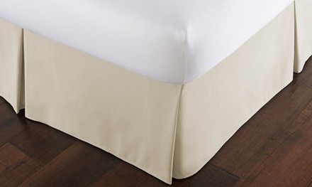 100% Microfiber Soutshore Premium Collection Pleated Bed Skirt