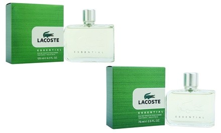 Lacoste Essential Eau de Toilette for Men (2.5 or 4.2 Fl. Oz.)