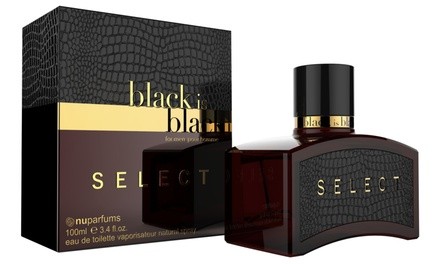 Nuparfums Black is Black Select Eau de Toilette for Men (3.4 Fl. Oz.)