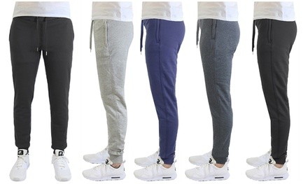 Men's Slim-Fit Joggers (3-Pack)