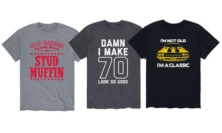 Over the Hill Men's Birthday Tees