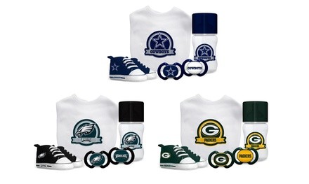 Baby Fanatic NFL Infant Gift Set (5-Piece)