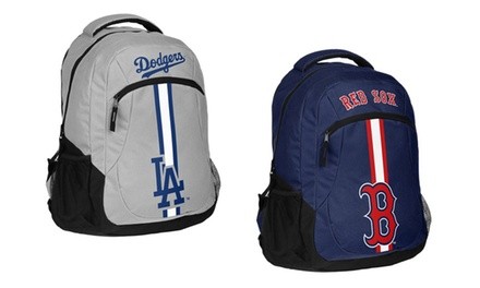 Forever Collectibles MLB Action Stripe Logo Backpack