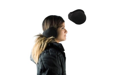 2 Pack: Unisex Fleece Behind the Neck Ear Muffs