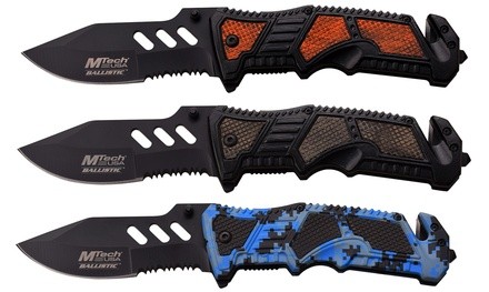 MTech USA Assisted Opening Rescue Knife
