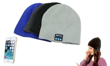 Wireless Bluetooth Beanie Hat with Built-in Headphones