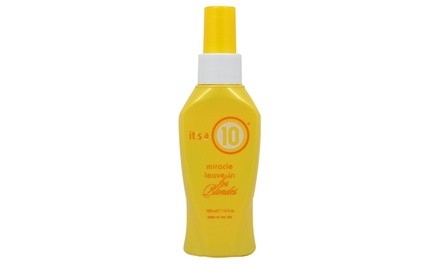 It's a 10 Miracle Leave-In for Blondes Treatment (4 Fl. Oz.)