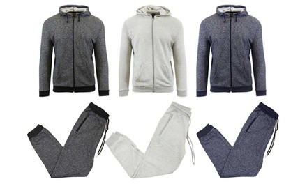 Galaxy By Harvic Boys French Terry Hoodie and Jogger Set
