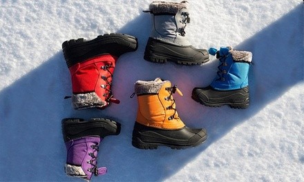 Kid's Winter Laced Snow Boots