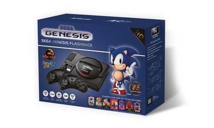 Sega Genesis Flashback Gold Console with Wireless Controllers and HDMI Cable